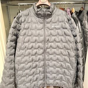 Columbia Gray Puffer Jacket